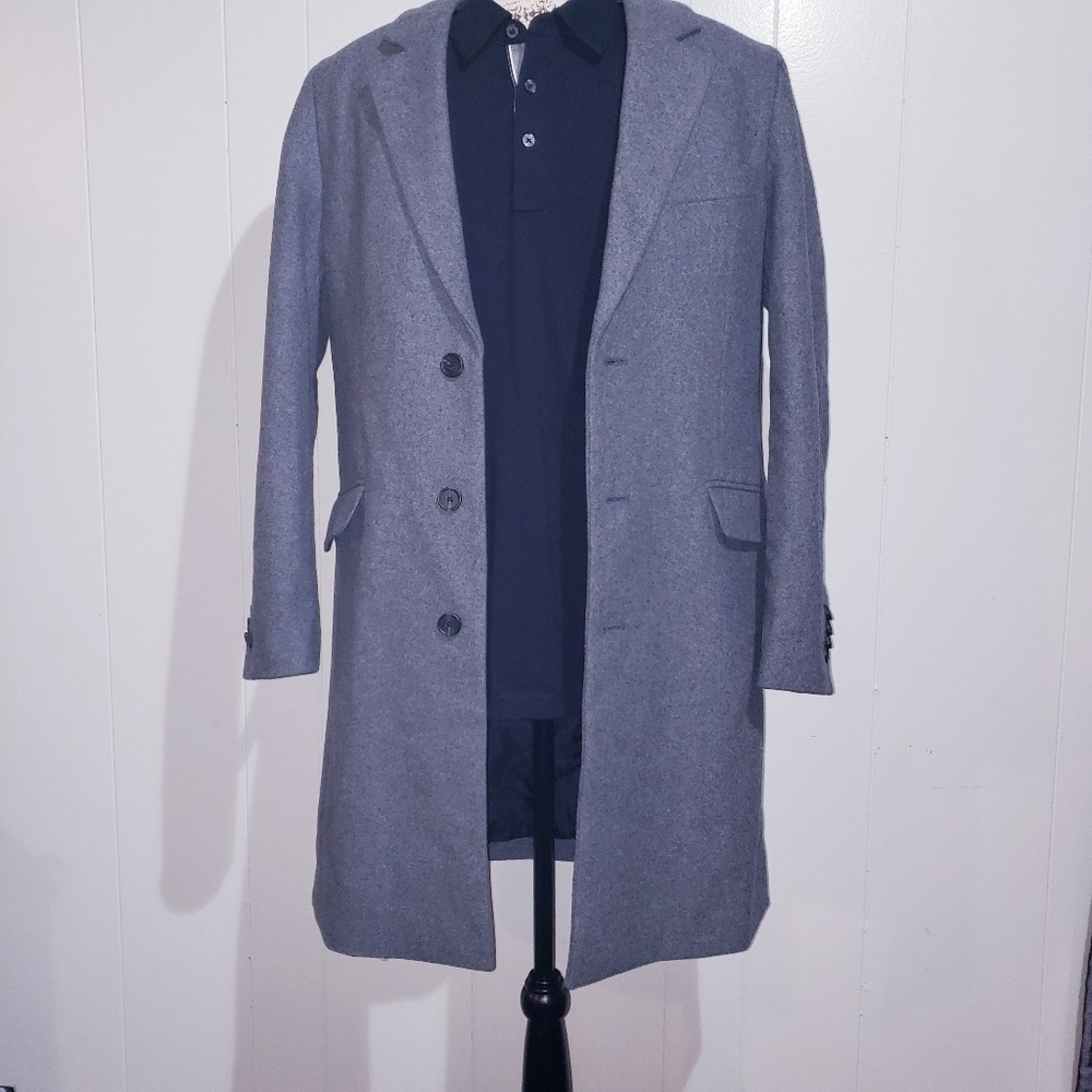 NWT ASOS Mens Wool Mix Coat